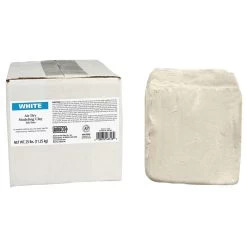 AMACO Air Dry Modeling Clay 25 Lb. White Package