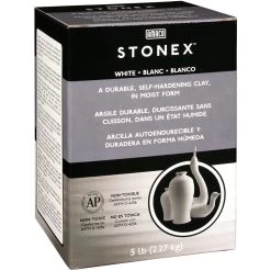 AMACO Stonex Self-Hardening Clay 5 Lb. Package