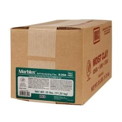 AMACO Marblex Self-Hardening Clay 25 Lb. Package