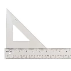 Triangular Scale 45/90 Degrees 6"