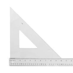 Triangular Scale 45/90 Degrees 10"
