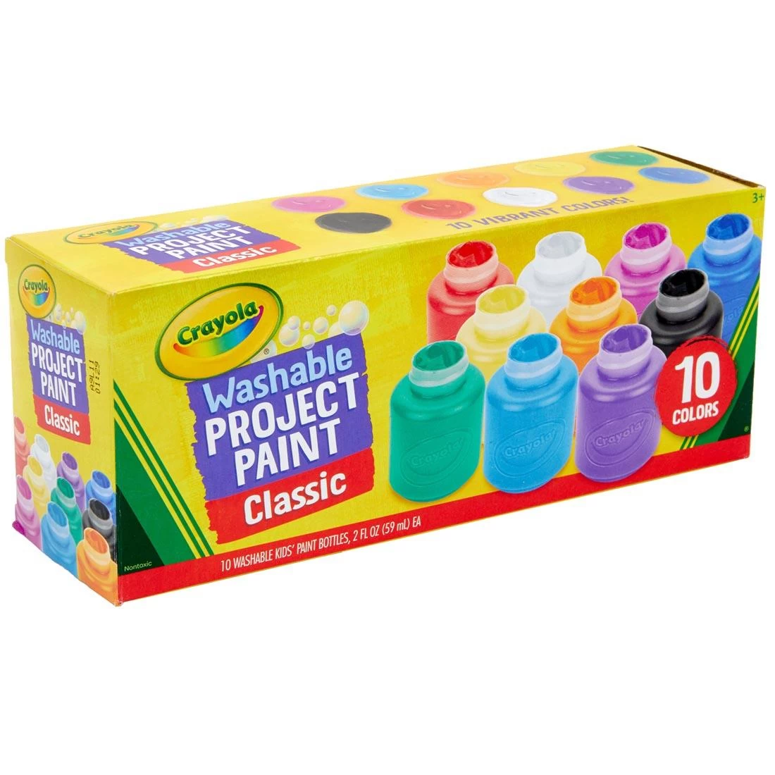 Crayola Washable Project Paint 10-Color Set 2 Crayola Washable Project Paint 10-Color Set - Image 2