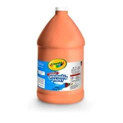 Crayola Washable Paint Gallon Orange