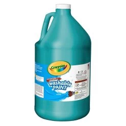 Crayola Washable Paint Gallon Turquoise Blue