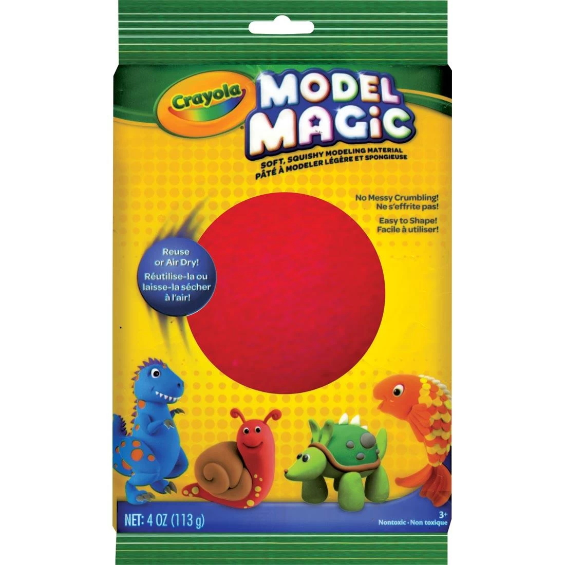 Crayola Model Magic 4 Oz. Package Red 1 Crayola Model Magic 4 Oz. Package Red