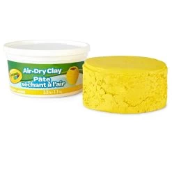 Crayola Air-Dry Clay 2.5 Lb. Yellow Package