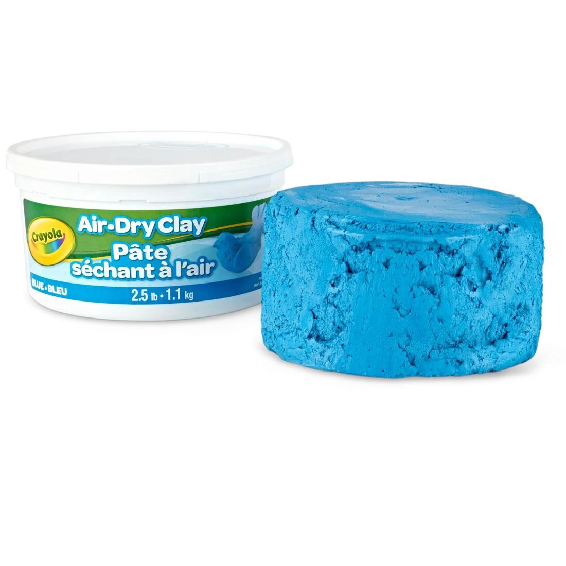 Crayola Air-Dry Clay 2.5 Lb. Blue Package 1 Crayola Air-Dry Clay 2.5 Lb. Blue Package