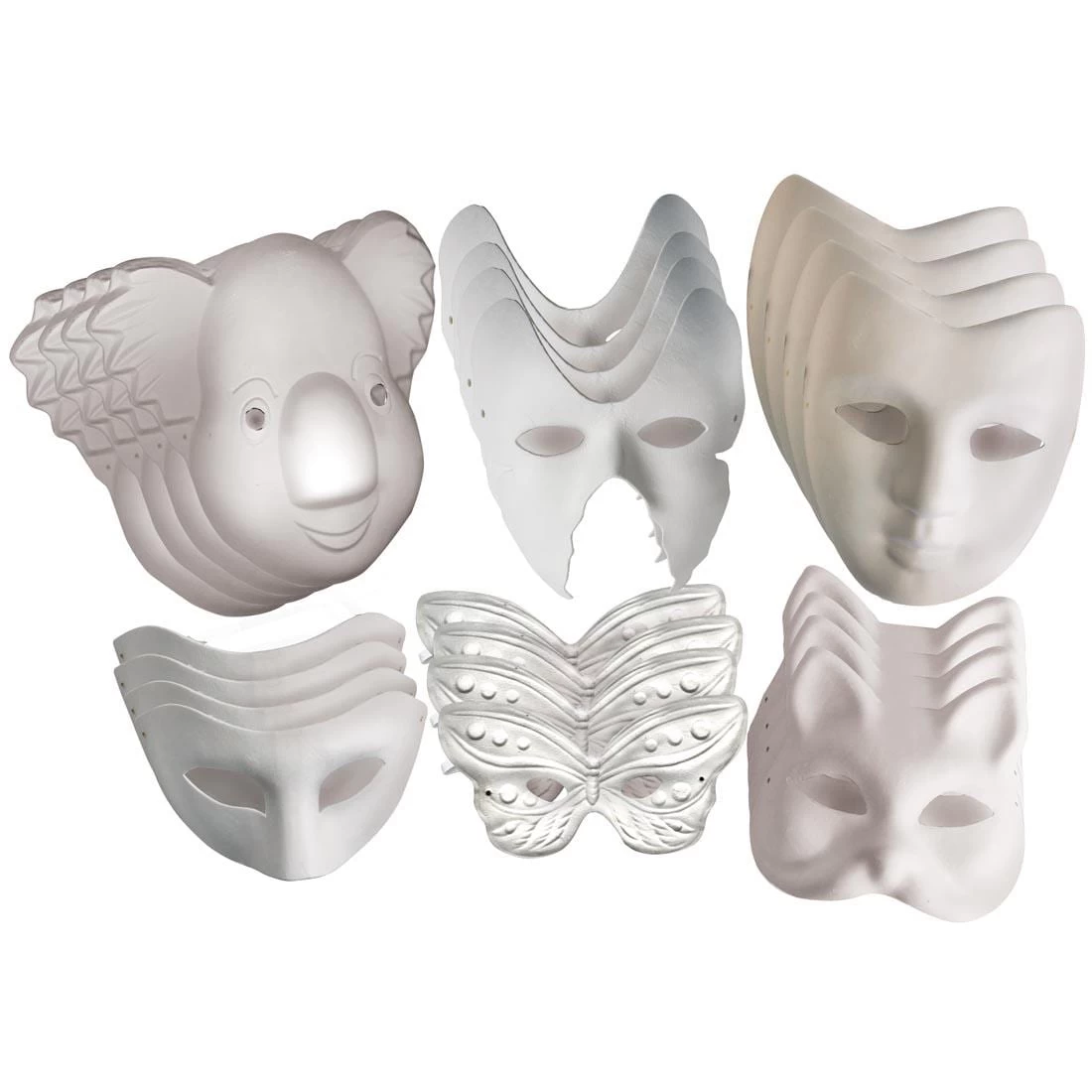 Creativity Street Paperboard Masks Assortment 1 Creativity Street Paperboard Masks Assortment