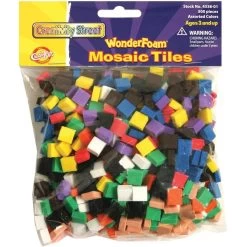 Creativity Street WonderFoam Mosaic Tiles