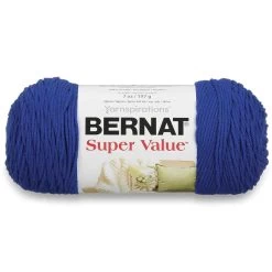 Bernat Super Value Yarn Royal Blue