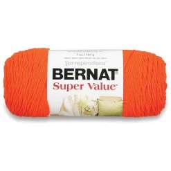 Bernat Super Value Yarn Carrot