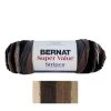 Bernat Super Value Beachwood Stripes Yarn