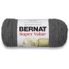Bernat Super Value Yarn True Grey