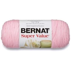 Bernat Super Value Yarn Baby Pink