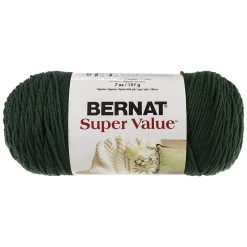 Bernat Super Value Yarn Deep Sea Green
