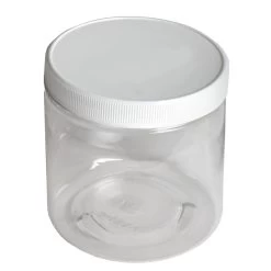 Empty Plastic Jar 16 Oz.