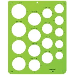 Westcott Circles Template