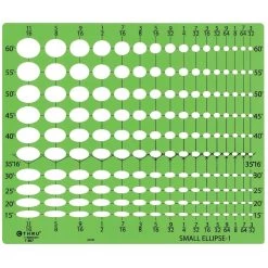 Westcott Ellipses Template