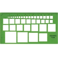 Westcott Squares Template