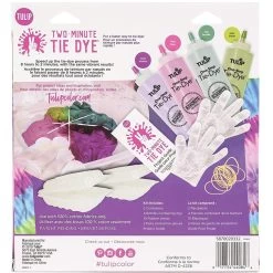 Tulip Two-Minute Tie-Dye Berry Blast Kit 5 Tulip Two-Minute Tie-Dye Berry Blast Kit -Handicraft Supply Store DUN 44084 media 3