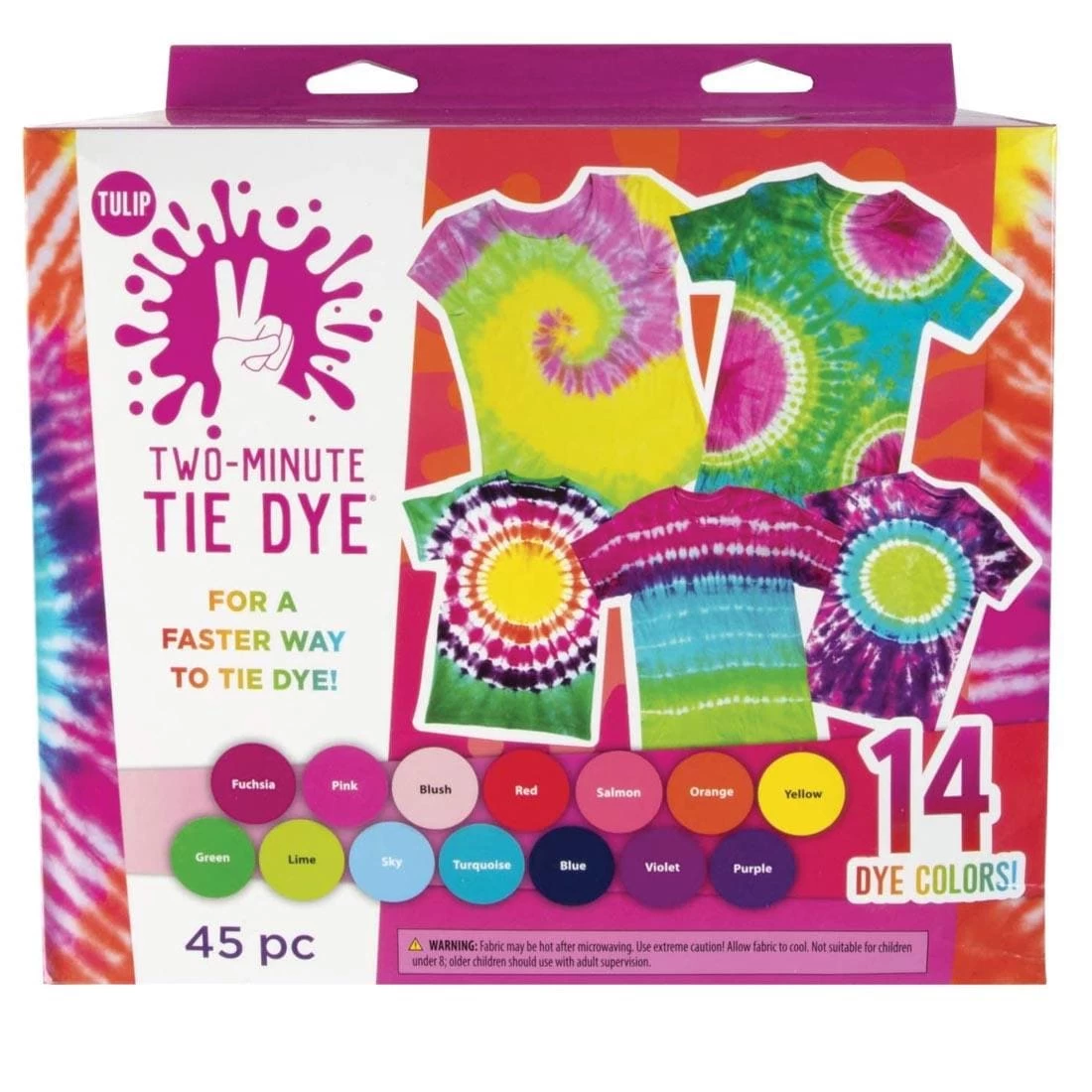 Tulip Two-Minute Tie-Dye Extra-Large Kit 1 Tulip Two-Minute Tie-Dye Extra-Large Kit