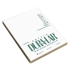 Grafix Dura-Lar Film Clear Overlay 5 Mil Sheets