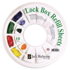 Richeson Lockbox Palette Oil Painting Sheets