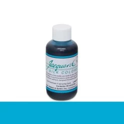 Jacquard Silk Color Turquoise