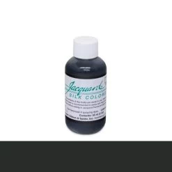 Jacquard Silk Color Black