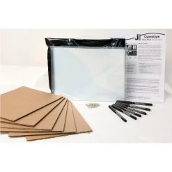 Jacquard Cyanotype Fabric Sheet Class Pack