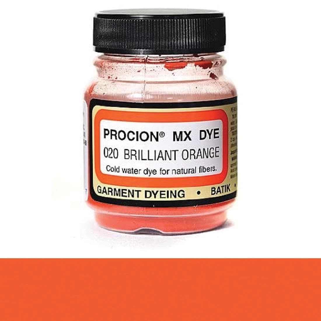 Jacquard Procion MX Dye Brilliant Orange 1 Jacquard Procion MX Dye Brilliant Orange