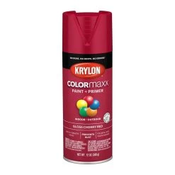 Krylon COLORmaxx Paint + Primer Spray Paint Cherry Red