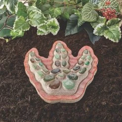 Paint Your Own Stepping Stone Dinosaur Footprint Kit