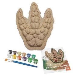 Paint Your Own Stepping Stone Dinosaur Footprint Kit -Handicraft Supply Store MIN 13838209 media 3