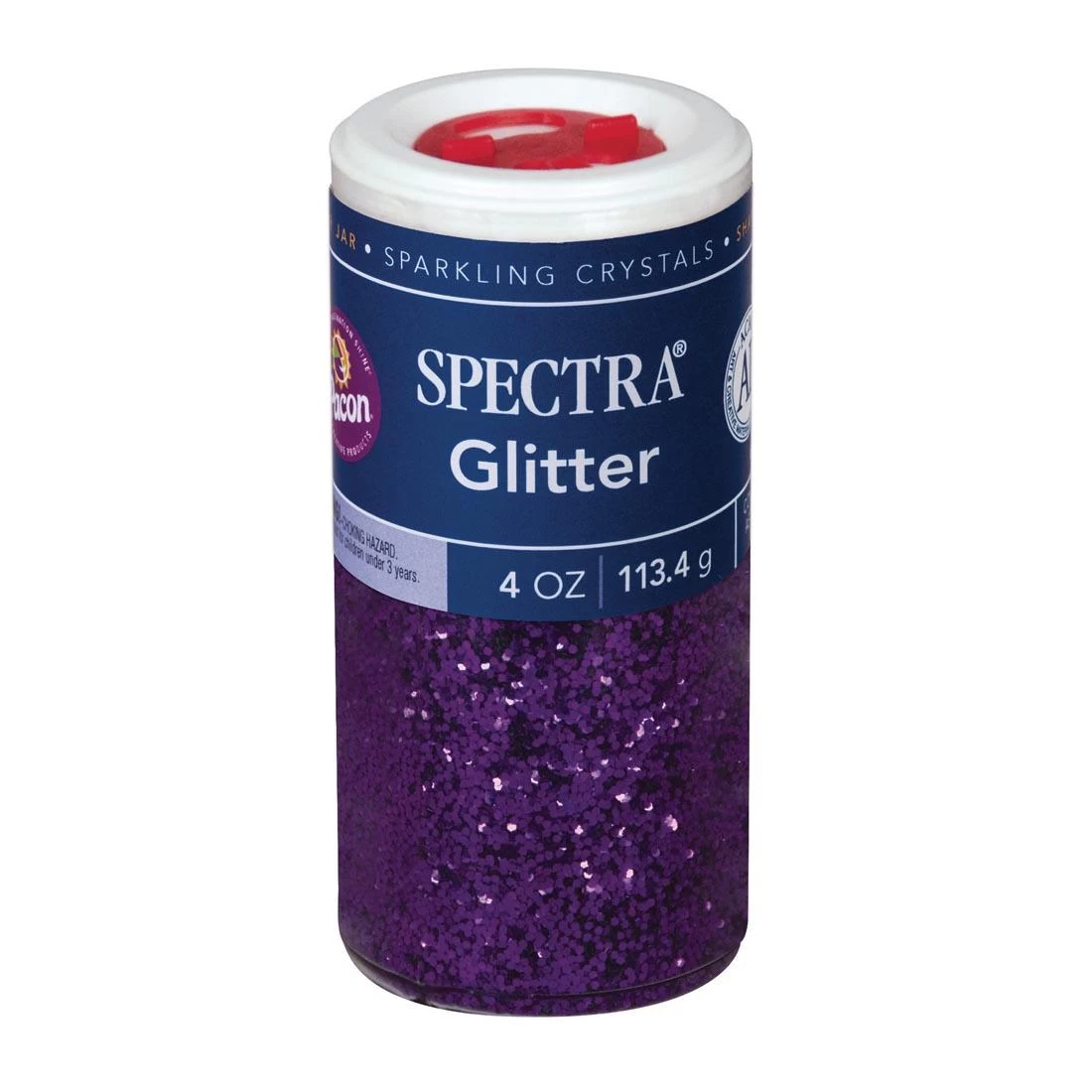 Spectra Glitter Sparkling Crystals 4 Oz. Purple 1 Spectra Glitter Sparkling Crystals 4 Oz. Purple