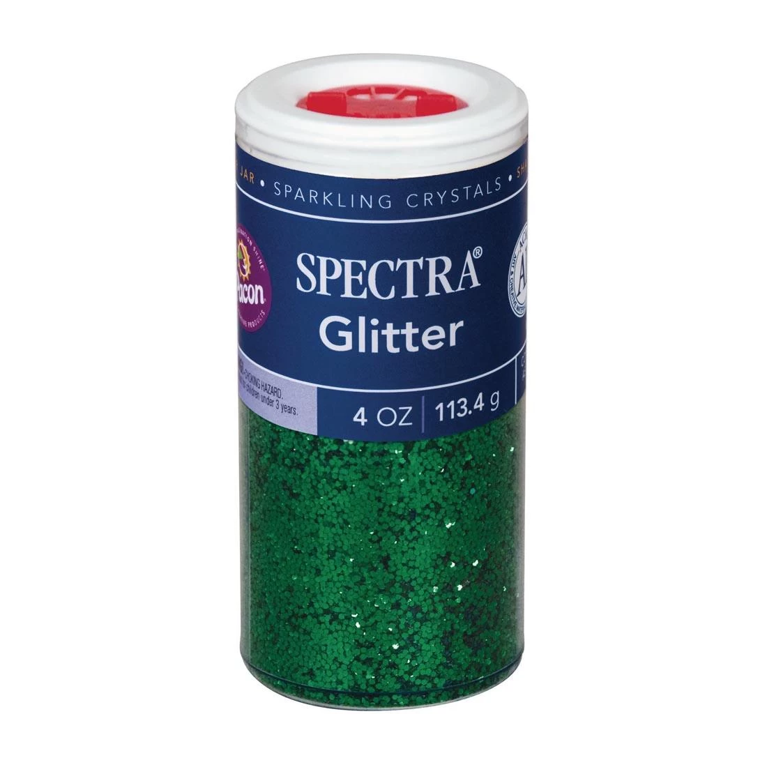 Spectra Glitter Sparkling Crystals 4 Oz. Green 1 Spectra Glitter Sparkling Crystals 4 Oz. Green