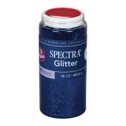 Spectra Glitter Sparkling Crystals 16 Oz. Blue