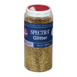 Spectra Glitter Sparkling Crystals 16 Oz. Gold