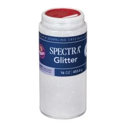 Spectra Glitter Sparkling Crystals 16 Oz. Clear
