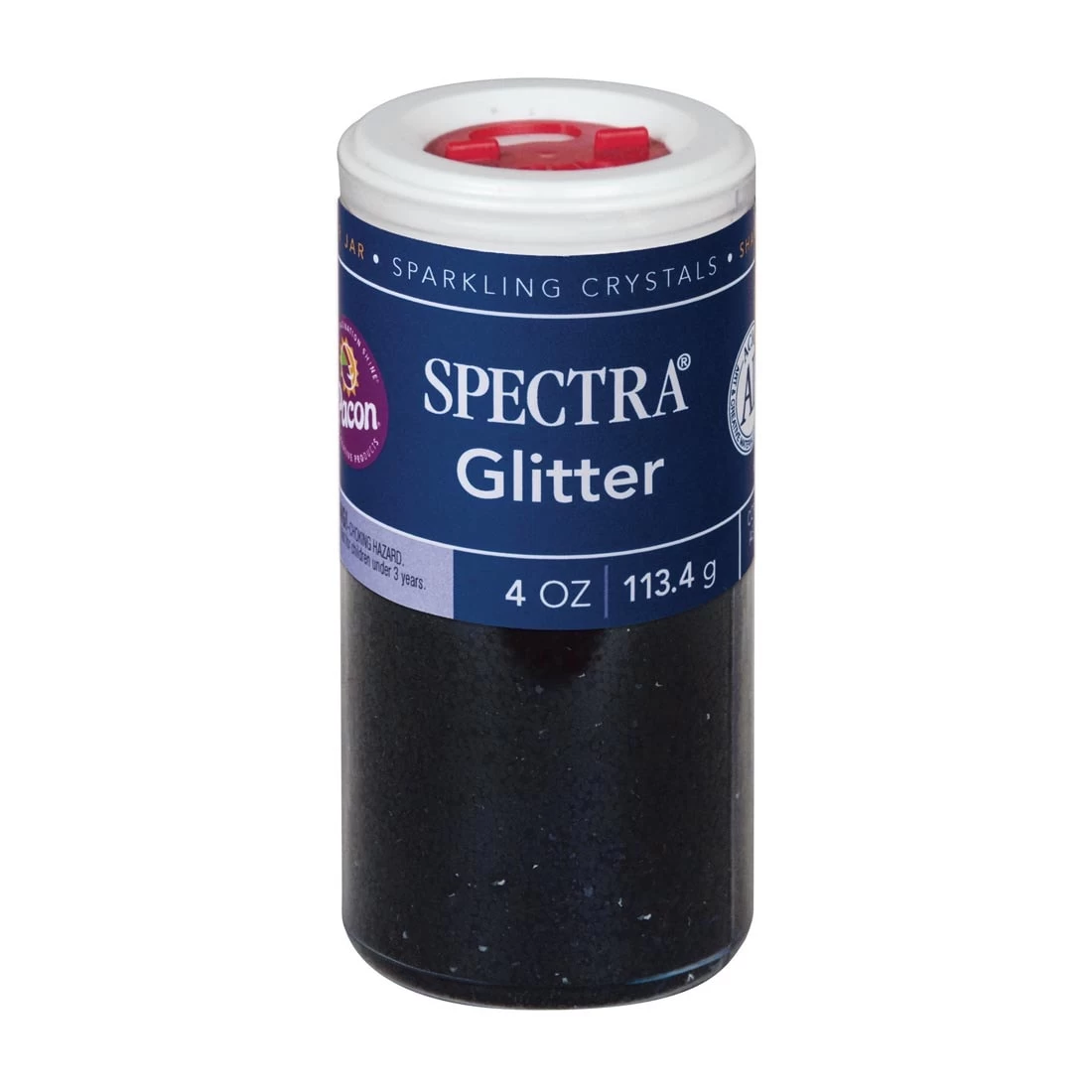 Spectra Glitter Sparkling Crystals 4 Oz. Black 1 Spectra Glitter Sparkling Crystals 4 Oz. Black