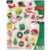 Plaid Bucilla Christmas Minis Felt Ornaments