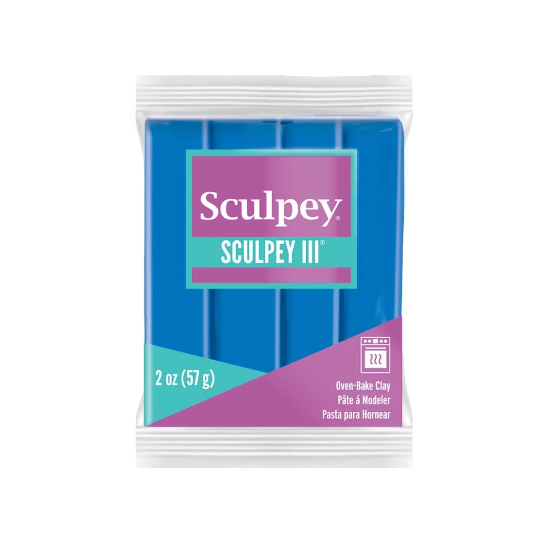 Sculpey III Oven-Bake Clay Blue 1 Sculpey III Oven-Bake Clay Blue