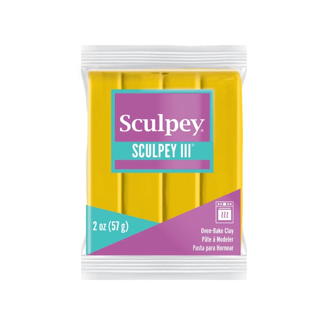 Sculpey III Oven-Bake Clay Yellow 1 Sculpey III Oven-Bake Clay Yellow