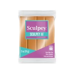 Sculpey III Oven-Bake Clay Metallic Gold