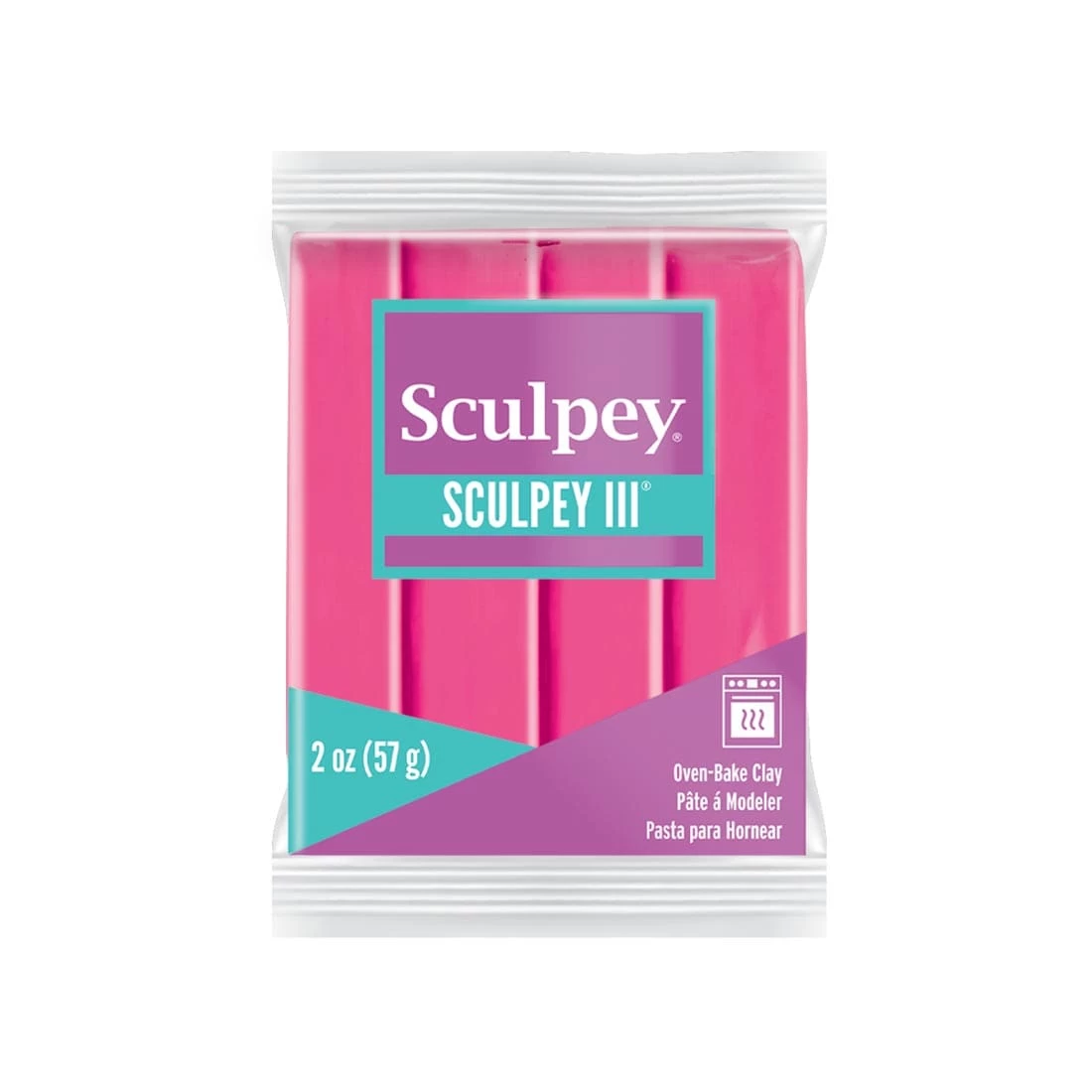 Sculpey III Oven-Bake Clay Candy Pink 1 Sculpey III Oven-Bake Clay Candy Pink