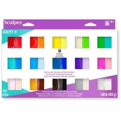 Sculpey III Oven-Bake Clay 30 Color Set