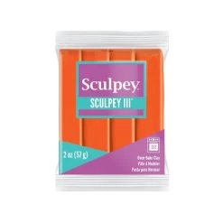 Sculpey III Oven-Bake Clay Just Orange