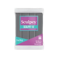 Sculpey III Oven-Bake Clay Elephant Gray