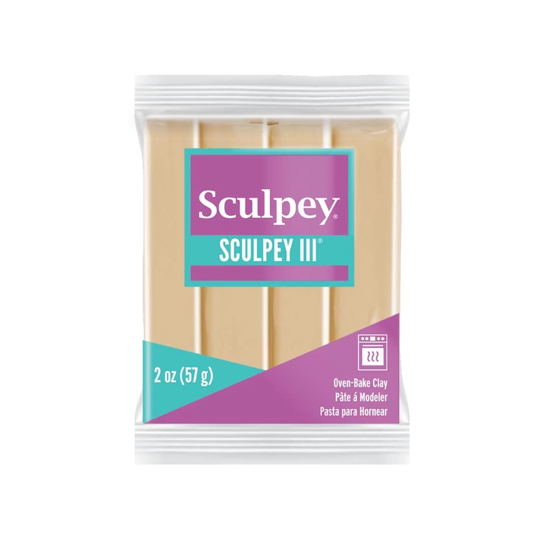 Sculpey III Oven-Bake Clay Tan 1 Sculpey III Oven-Bake Clay Tan