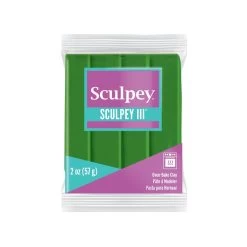 Sculpey III Oven-Bake Clay Leaf Green